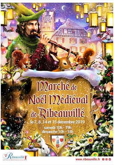 marché de Noël Ribeauvillé 2019