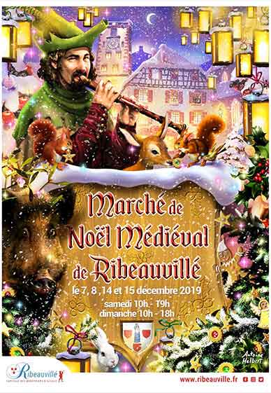 marché de Noël médiéval de Ribeauvillé 2019