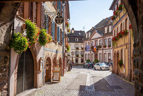 Visite de l'hôtel de ville de Ribeauvillé