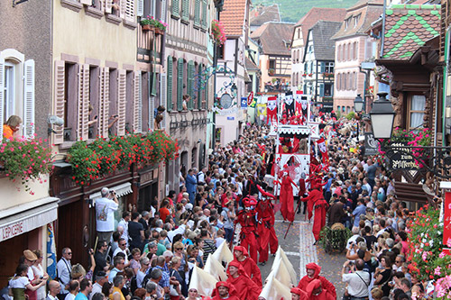 Pfifferdaj (fête des ménétriers) à Ribeauvillé