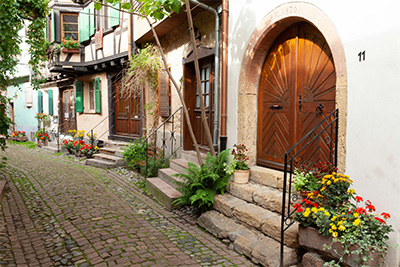 rues de la ville de Ribeauvillé