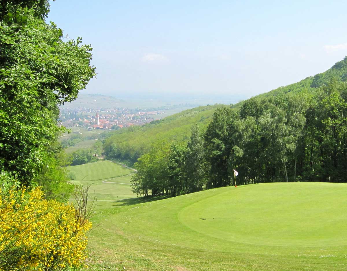 golf à ammerschwihr en Alsace