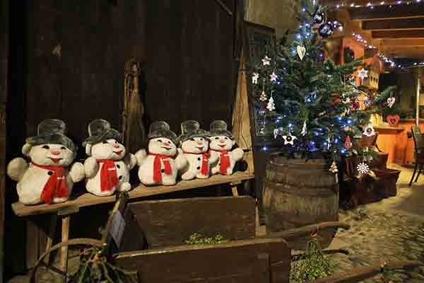 stand de marché de Noël