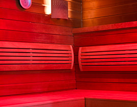 espacios de relajación sauna