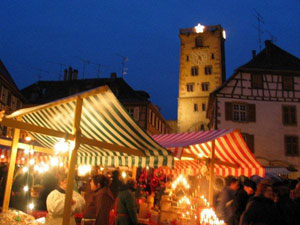 marché de noël en Alsace